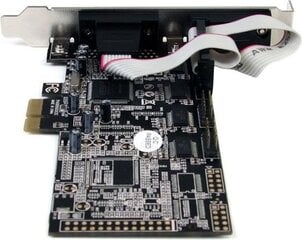 PCI Karte Startech PEX4S553   (4 Ostas) cena un informācija | Adapteri un USB centrmezgli | 220.lv