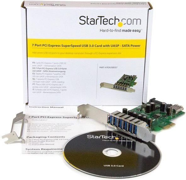 StarTech (PEXUSB3S7) цена и информация | Kontrolieri | 220.lv