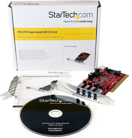 StarTech (PCIUSB3S4) cena un informācija | Kontrolieri | 220.lv