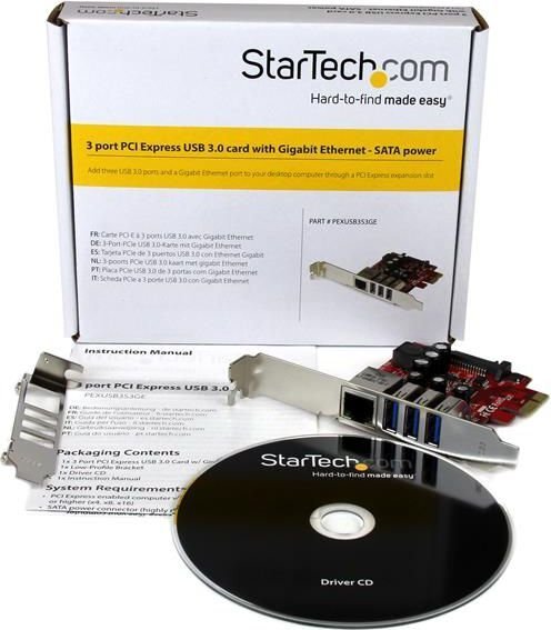 StarTech (PEXUSB3S3GE) cena un informācija | Kontrolieri | 220.lv