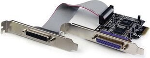 StarTech PCIe Parallel Adapter / 2 ports (PEX2PECP2) cena un informācija | Kontrolieri | 220.lv