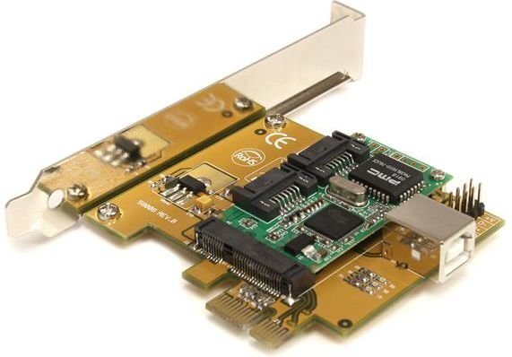 StarTech PCI Express to Mini PCI Express (PEX2MPEX) cena un informācija | Kontrolieri | 220.lv