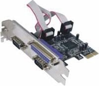 Mcab PCIe 2x Serial - 1x Parallel (7100067) cena un informācija | Kontrolieri | 220.lv