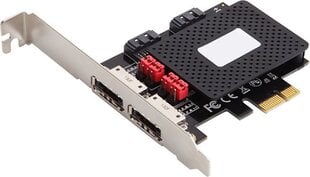 MicroConnect (MC-SATA3-T4) cena un informācija | Kontrolieri | 220.lv