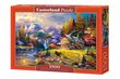 Puzle "Mountain Hideaway" Castorland, 1500 d. цена и информация | Puzles, 3D puzles | 220.lv