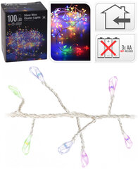 Рождественская светящаяся гирлянда, 100 LED цена и информация | Гирлянды | 220.lv
