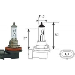 Magneti Marelli H11 12V/55W spuldze 1 gab цена и информация | Автомобильные лампочки | 220.lv