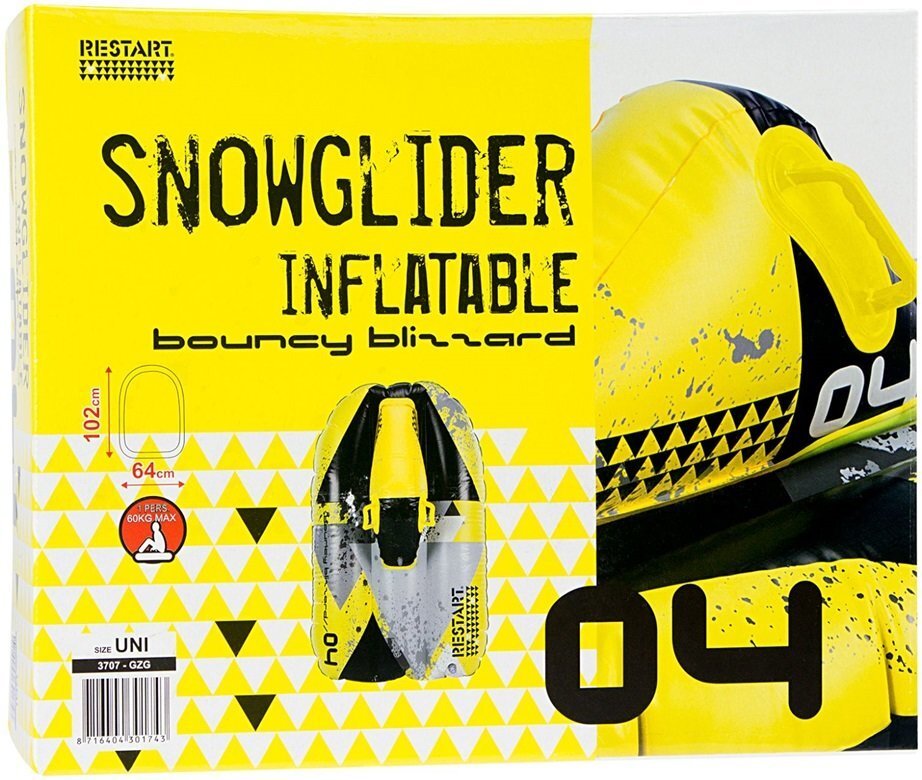 Piepūšamās ragavas Snowglider Inflatable Bouncy Blizzard Nijdam цена и информация | Ragavas | 220.lv