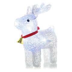 Ziemassvētku rotājums Briedis RETLUX RXL 279 20LED Cold White, 23cm, Outdoor cena un informācija | Ziemassvētku dekorācijas | 220.lv