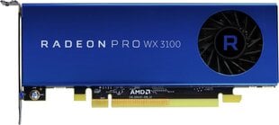 AMD Radeon Pro WX 3100 4GB GDDR5 (256 Bit) 1xDP, 2x Mini DP (100-505999) цена и информация | Видеокарты (GPU) | 220.lv