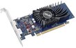 Asus GeForce GT 1030 LP 2GB GDDR5 (64 bit), HDMI, DisplayPort, BOX (GT1030-2G-BRK) cena un informācija | Videokartes (GPU) | 220.lv