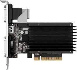 Gainward GeForce GT 730 SilentFX 2GB DDR3 (64 bit) VGA, DVI, HDMI (426018336-3224) цена и информация | Видеокарты (GPU) | 220.lv