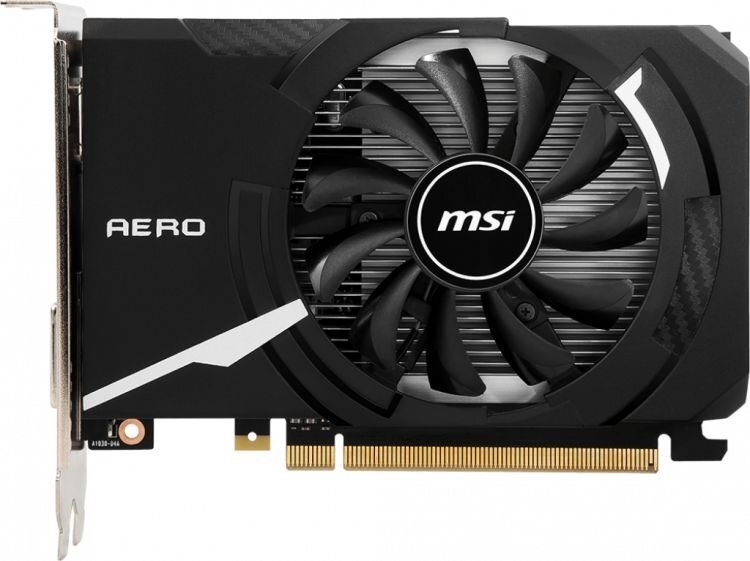 MSI GeForce GT 1030 AERO ITX 2GD4 OC 2GB DDR4 64bit DVI+HDMI PCIe3.0 (GT 1030 AERO ITX 2GD4 OC) cena un informācija | Videokartes (GPU) | 220.lv