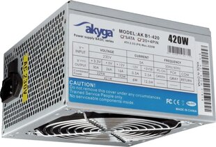 Akyga ATX AK-B1-420 420W цена и информация | Блоки питания (PSU) | 220.lv