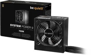 Be Quiet! System Power 9 - 700W BN248 цена и информация | Блоки питания (PSU) | 220.lv