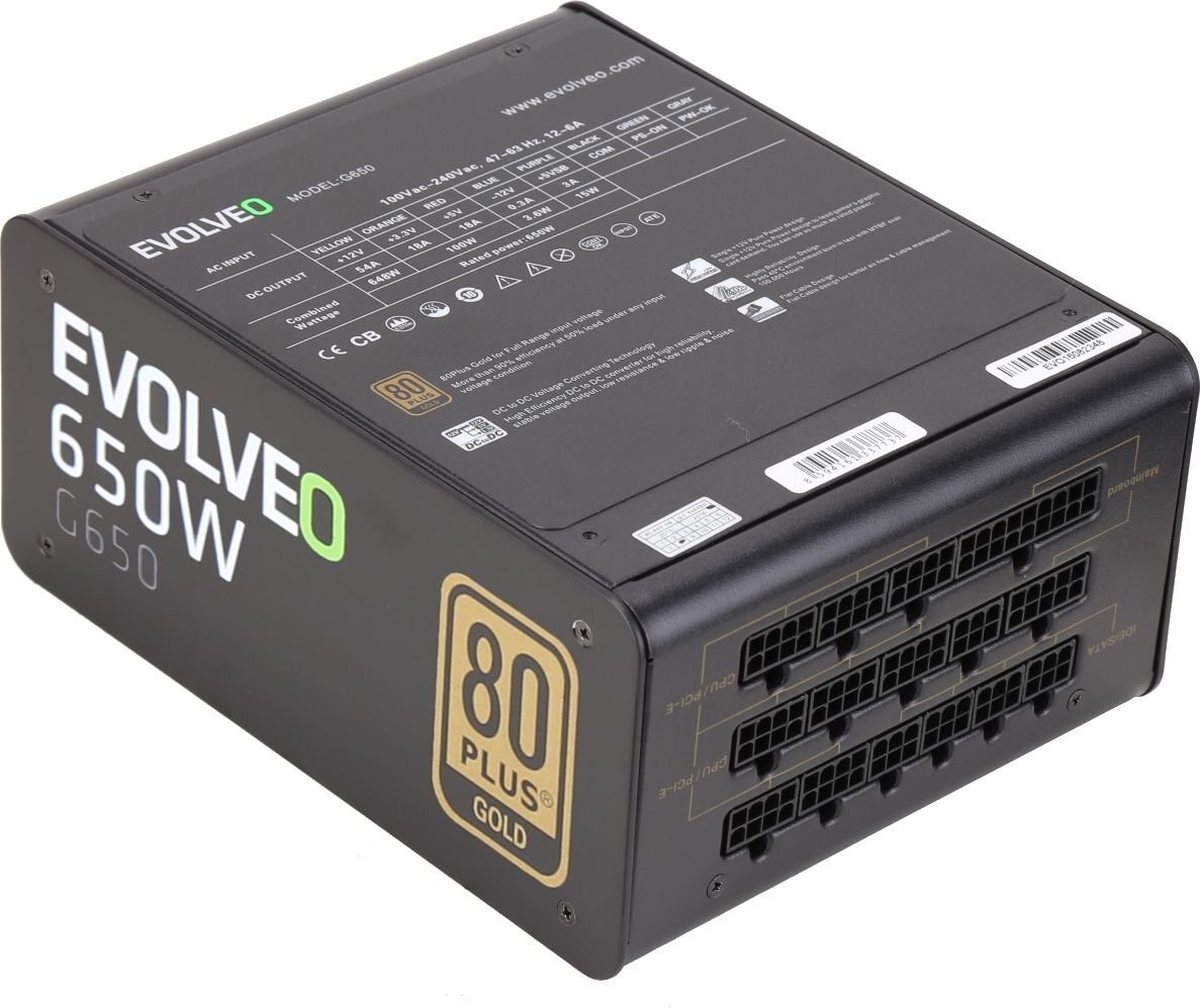 Evolveo G650 650W цена и информация | Barošanas bloki (PSU) | 220.lv