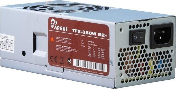 Inter-Tech Argus TFX-350W retail 350W TFX12V (88882154) cena un informācija | Barošanas bloki (PSU) | 220.lv