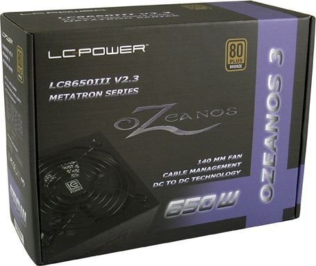 LC-Power LC8650III цена и информация | Barošanas bloki (PSU) | 220.lv