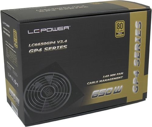 LC-Power LC6650GP4 cena un informācija | Barošanas bloki (PSU) | 220.lv