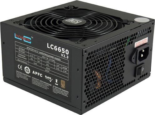 LC-Power LC6650 V2.3 cena un informācija | Barošanas bloki (PSU) | 220.lv