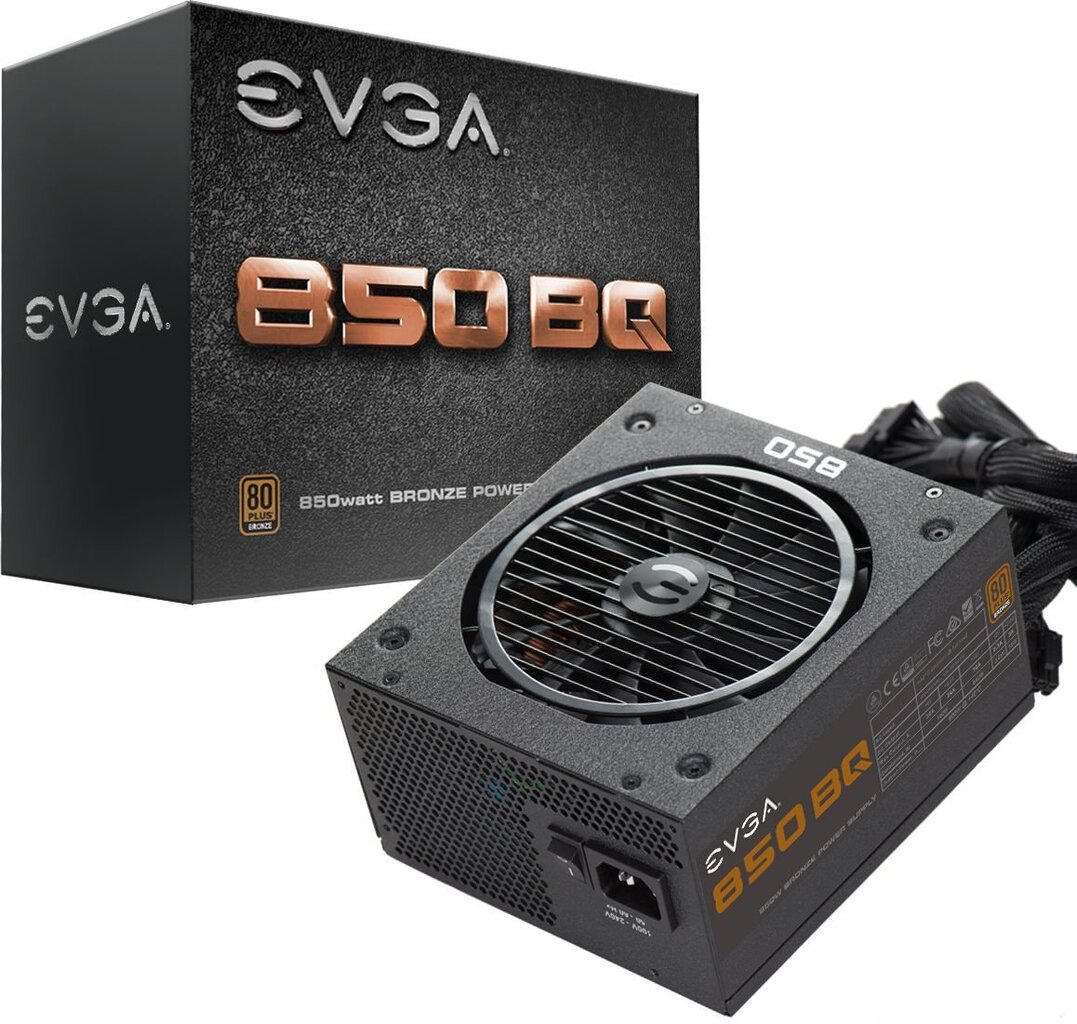 Strāvas padeve EVGA 110-BQ-0850-V2 850W cena un informācija | Barošanas bloki (PSU) | 220.lv