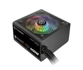 Thermaltake Smart RGB 600W цена и информация | Блоки питания (PSU) | 220.lv