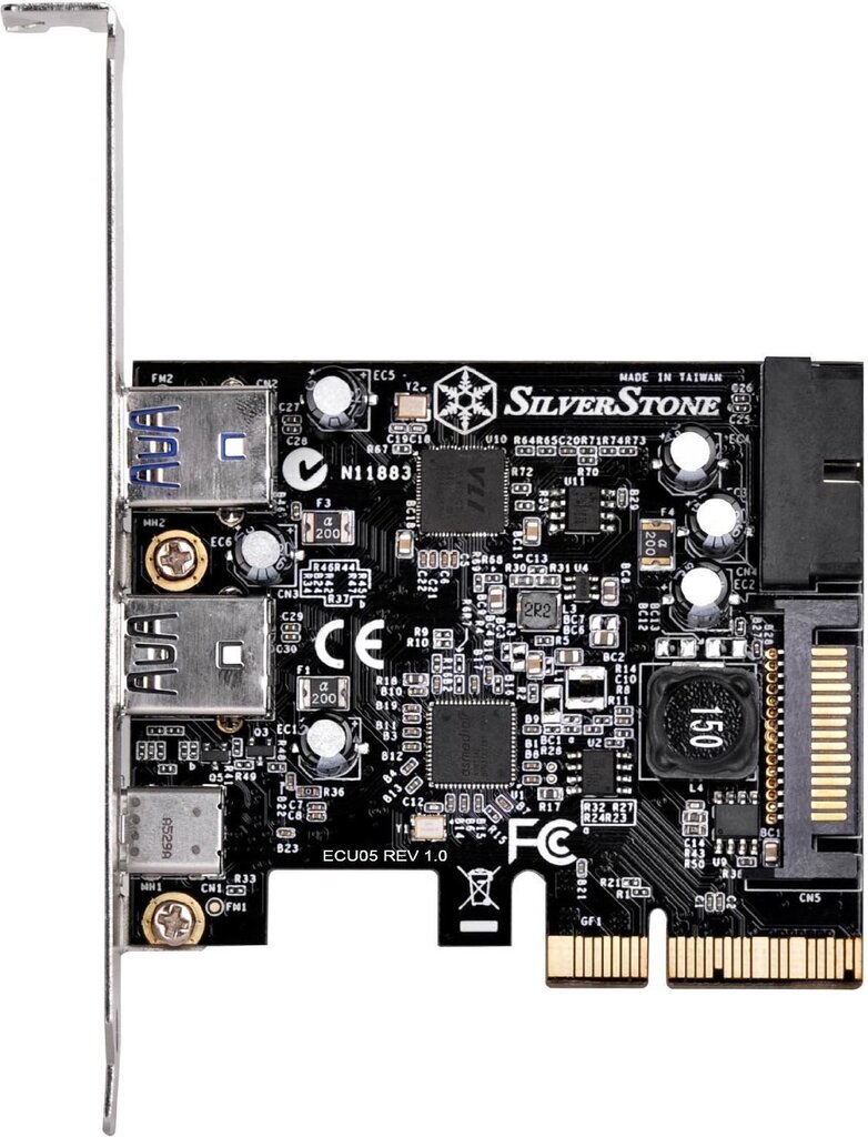 SilverStone (SST-ECU05) cena un informācija | Kontrolieri | 220.lv