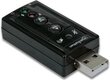 Manhattan Hi-Speed USB 3D virtual 7.1 with volume control (151429) cena un informācija | Adapteri un USB centrmezgli | 220.lv