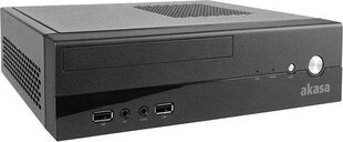 Akasa AK-ITX03BK08-EU (80W) (AK-ITX03BK08-EU) цена и информация | Корпуса | 220.lv