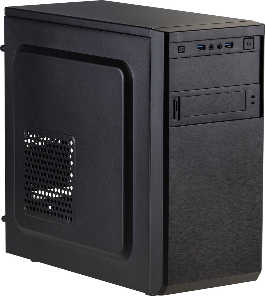 Akyga Micro Tower ATX AK17BK cena un informācija | Datoru korpusi | 220.lv