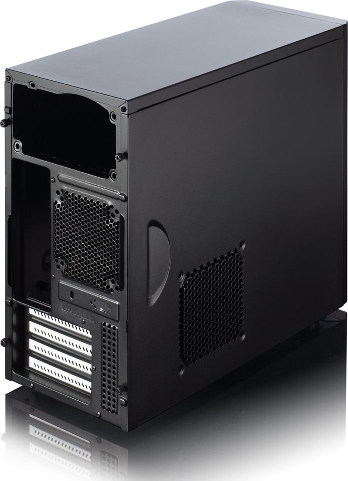 Fractal Design Core 1100 (FD-CA-CORE-1100-BL) cena un informācija | Datoru korpusi | 220.lv