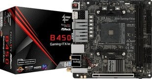 ASRock B450 GAMING-ITX/AC цена и информация | Материнские платы | 220.lv