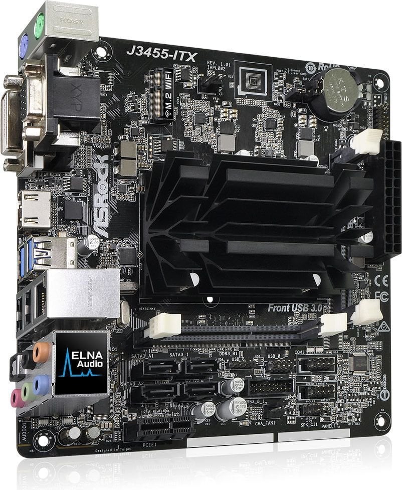 ASRock J3455-ITX cena un informācija | Mātesplates | 220.lv