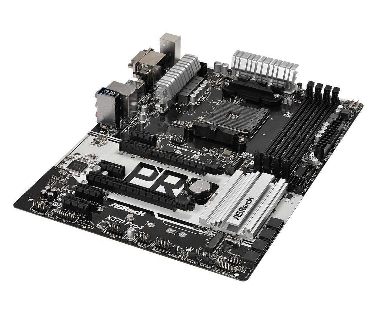 ASRock X370 PRO4 cena un informācija | Mātesplates | 220.lv