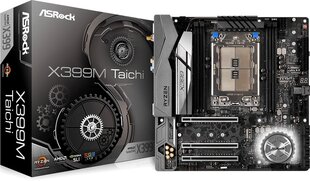 ASRock X399M Taichi (90-MXB7B0-A0UAYZ) cena un informācija | Mātesplates | 220.lv