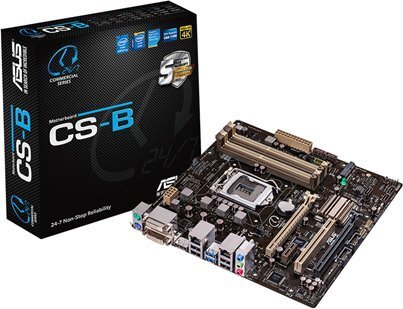 ASUS CS-B Q87 GLAN, SATA3, USB3, RAID, DDR3, mATX cena un informācija | Mātesplates | 220.lv