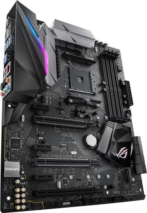 ASUS ROG STRIX X370-F GAMING cena un informācija | Mātesplates | 220.lv