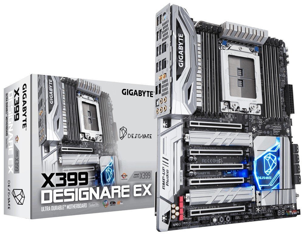 GIGABYTE X399 DESIGNARE EX цена и информация | Mātesplates | 220.lv