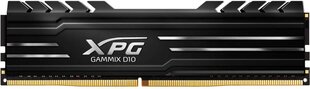 ADATA DDR4 8GB 3000MHz XPG Gammix D10 CL16 Black цена и информация | Оперативная память (RAM) | 220.lv