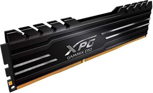 ADATA XPG GAMMIX D10 DDR4 16GB, 2666MHz, CL17 (AX4U2666316G16-SBG) cena un informācija | Operatīvā atmiņa (RAM) | 220.lv