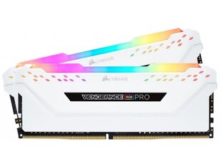 Corsair Corsair Vengeance RGB PRO 2x8GB, 2666MHz, CL16 (CMW16GX4M2A2666C16W) цена и информация | Оперативная память (RAM) | 220.lv