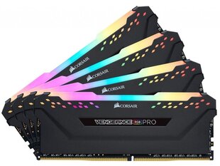 Corsair Corsair Vengeance RGB PRO DDR4, 4x8GB, 3600MHz, CL18 (CMW32GX4M4C3600C18) цена и информация | Оперативная память (RAM) | 220.lv