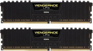 Corsair Vengeance LPX DDR4, 2x16 ГБ, 2133 МГц, CL13 (CMK32GX4M2A2133C13) цена и информация | Оперативная память (RAM) | 220.lv