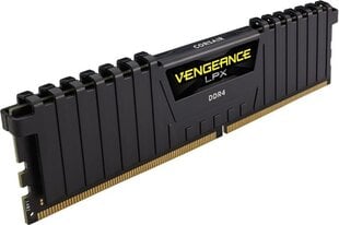 Corsair Vengeance LPX DDR4, 2x4 ГБ, 2400 МГц, CL16 (CMK8GX4M2A2400C16) цена и информация | Оперативная память (RAM) | 220.lv