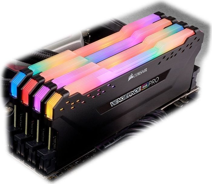 Corsair Vengeance RGB Pro DDR4, 4x8GB, 3000MHz, CL15 (CMW32GX4M4C3000C15) cena un informācija | Operatīvā atmiņa (RAM) | 220.lv