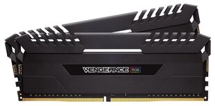 Corsair Vengeance RGB, DDR4, 2x8GB, 2666MHz, CL16 (CMR16GX4M2A2666C16) cena un informācija | Operatīvā atmiņa (RAM) | 220.lv