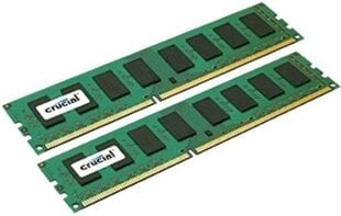 Crucial DDR3L 16 GB (8 GB x 2) 1600 MHz C11 (CT2K102464BD160B) cena un informācija | Operatīvā atmiņa (RAM) | 220.lv
