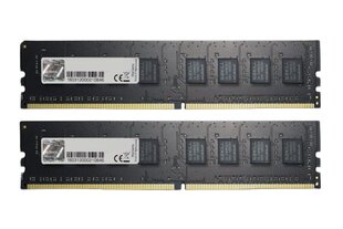 G.Skill 16GB (2 x 8GB) NT Series DDR4 PC4-19200 2400 MHz 288-Pin Intel X299 / Z270 / Z170 / X99 (F4-2400C17D-16GNT) cena un informācija | Operatīvā atmiņa (RAM) | 220.lv