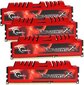 G.Skill DDR3 32GB (8GBx4) 1333MHz, CL9, RipjawsX Quad (F3-10666CL9Q-32GBXL) цена и информация | Operatīvā atmiņa (RAM) | 220.lv