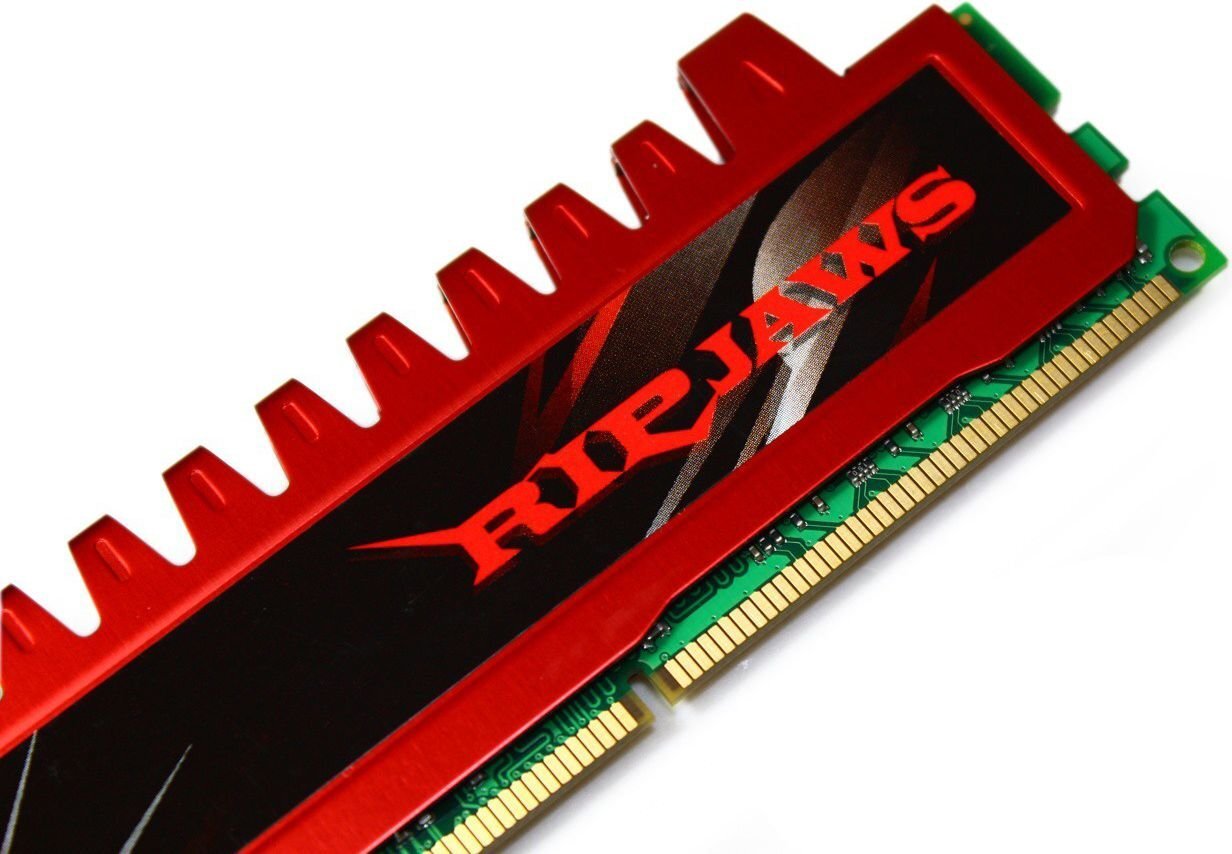 G.Skill DDR3 4GB (4GBx1) 1600MHz, CL9, Ripjaws (F3-12800CL9S-4GBRL) цена и информация | Operatīvā atmiņa (RAM) | 220.lv